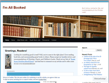 Tablet Screenshot of imallbooked.com